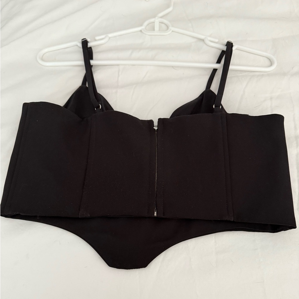 NBD Black Crop Top - Picture 6 of 7